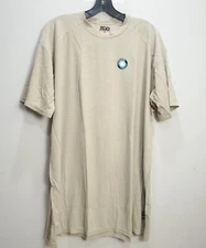 XGO Flame Retardant Shirt Mens Size 2XL Acclimate AC Short Sleeve Khaki Outdoor