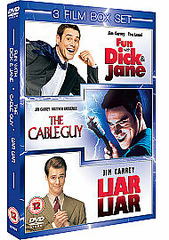 Cable Guy / Fun with Dick and Jane / Liar Liar (DVD, 2010)  Region 2 DVD