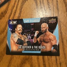 AEW Upper Deck Tag Team The Butcher and The Blade First Edition Base Card #62