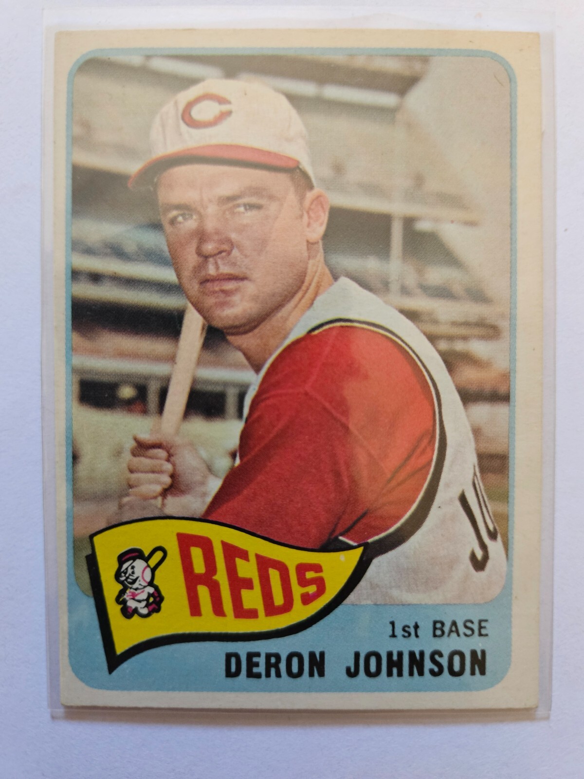 1965 TOPPS DERON JOHNSON #75 EX/MT COMBINED SHIPPING