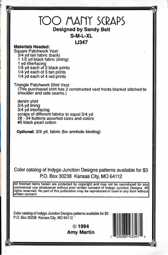 CHOICE: Indygo Junction Sewing Patterns for Clothing Vest • Dress • Shirt - Picture 3 of 50