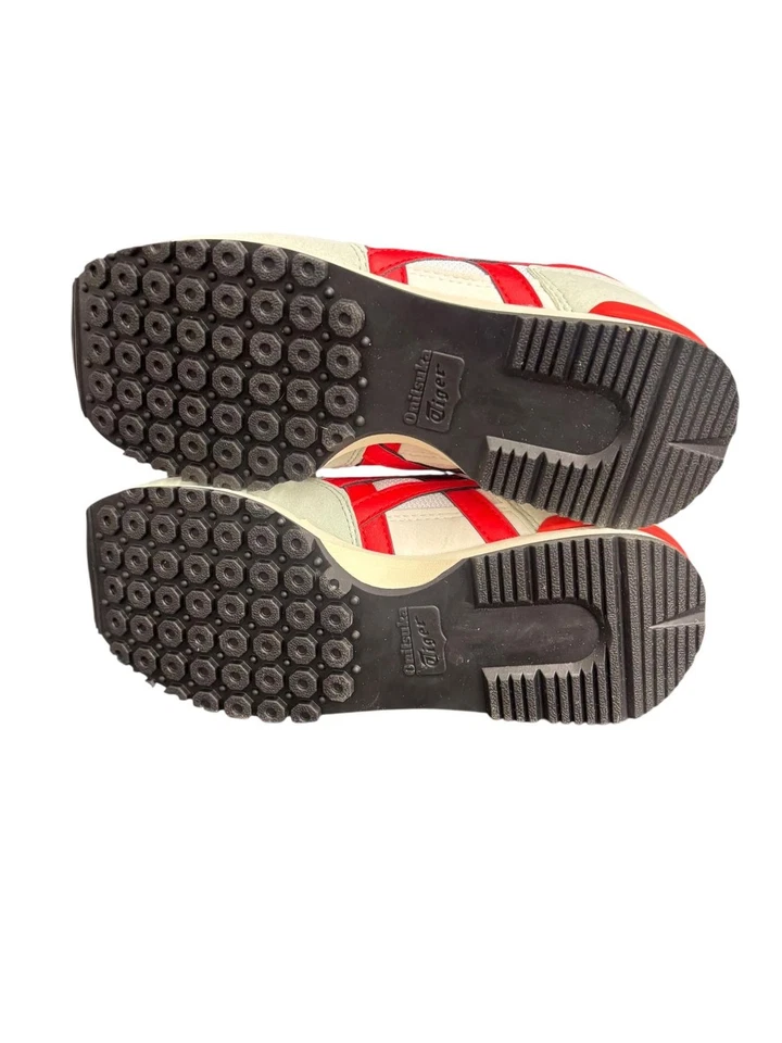 Onitsuka Tiger Alvarado blanco/rojo ardiente para hombre 4,5, para mujer 6 mediano Foto 4 de 4