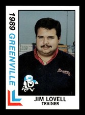 1989 Best Greenville Braves 22 Jim Lovell TR BXCP12