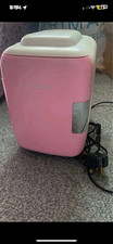 Subcold Pink/White Table Top Mini Fridge Single Door USB & AC Power