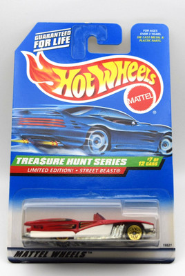 1998 Hot Wheels Treasure Hunt Series Street Beast Limited Edition Rare # 7 Of 12
