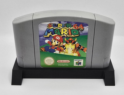 Nintendo 64 N64 Spielehalter Cartridge Holder Modul Display Stand Retro Gaming