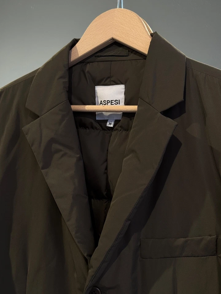 Aspesi Padded Blazer Jacket Men’s M Nylon Down Filled - Image 3 of 4