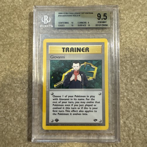 Giovanni (1st Edition) graded BGS 9.5 for sale on eBay