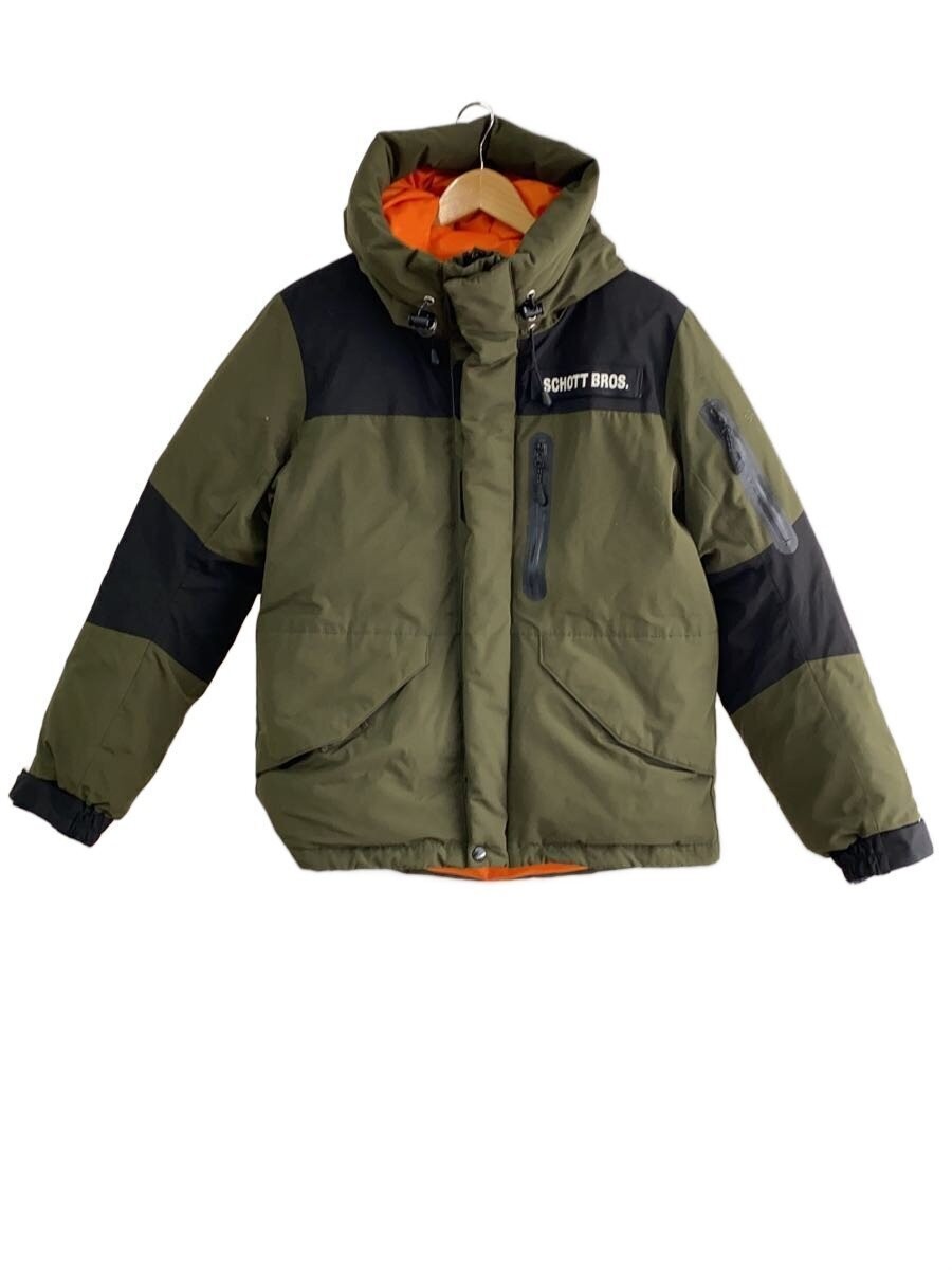 Schott Down Jacket S Polyester Khaki "} - image 1