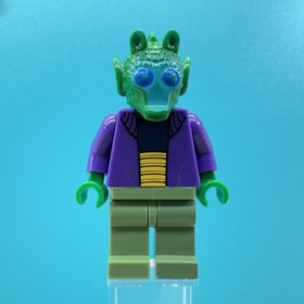 Lego Onaconda Farr Rodian Minifigure Star Wars The Clone Wars 8036 sw0241 Greedo