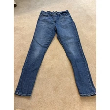 Levi's Women's 721 High Rise Skinny Jeans Size 32/30 Dark Wash Denim