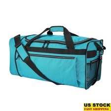 Extra Large Collapsible Rolling Duffel Bag W/ Wheels Travel Camping Storage New
