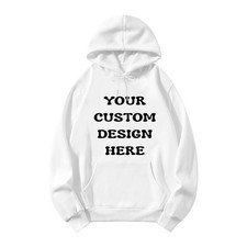 Custom Personalized Printed Hoodie Add Your Own Custom Logo Texts Photo