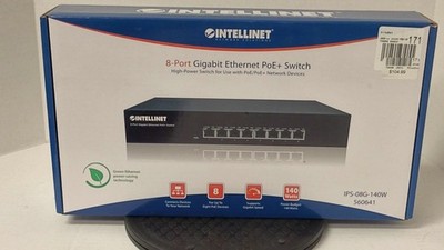 Intellinet IPS-08G-140W 8-Port Gigabit Ethernet PoE+ Switch