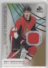 2019 SP Game Used Authentic Rookies Gold Jersey Relics /599 Max Veronneau 0yp7