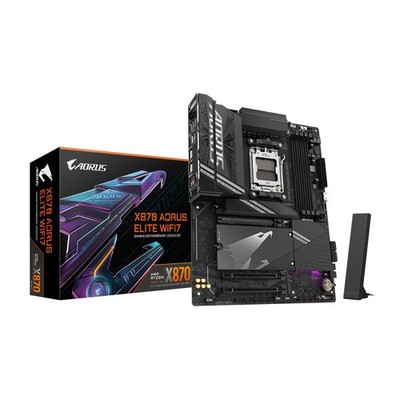 GIGABYTE X870 AORUS Elite WIFI7 AMD AM5 LGA 1718 Motherboard ATX DDR5 4X M.2