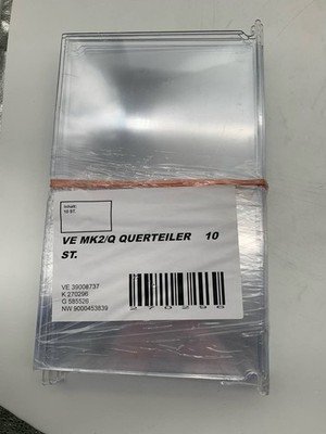 PROMAT Querteiler für Sichtlagerkasten MK2 PS glasklar