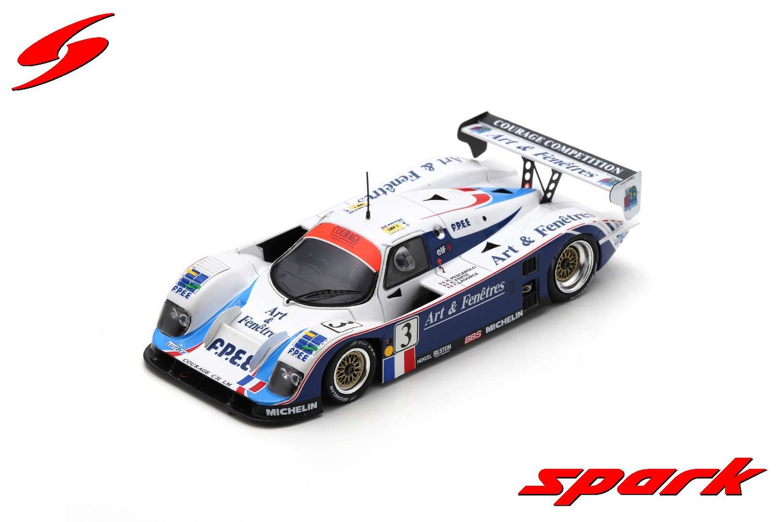 Spark S3664 1/43 Courage C 32 LM No.3 Courage Competition Le Mans 24H 1994