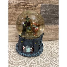 NEW VTG Wizard of Oz Wicked Witch  Musical Snow Globe Witch Castle Dave Grossman