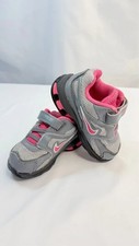 Nike Kids Toddler Size 6C Grey w/ Pink GUC