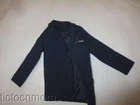 VINTAGE BARBIE KEN DOLL FASHION PAK CLOTHES NAVY BLAZER JACKET BLUE LINING