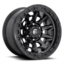 18x9 Fuel D694 Covert 6x135 1 Matte Black Wheels Rims Set4 87.1