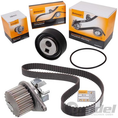 CONTI ZAHNRIEMEN-SATZ+WAPU passend für PEUGEOT 206 307 CITROEN ZX XSARA 1.4 i