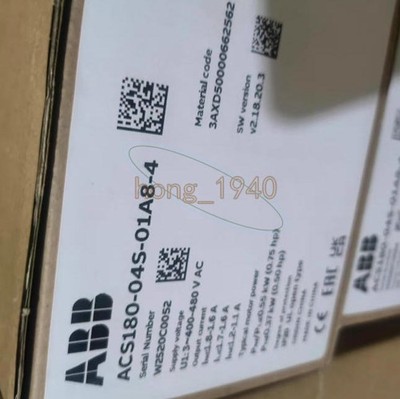 One ABB ACS180-04S-01A8-4 Inverter New