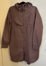 Jacket / Coat women size 14 Large Quechua NWOT Taupe Pink  Waterproof 5000mm H2O
