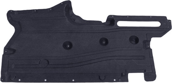 Plaque de protection carrosserie pour BMW X5 F15 de 2013 à 2018 en acier noir
