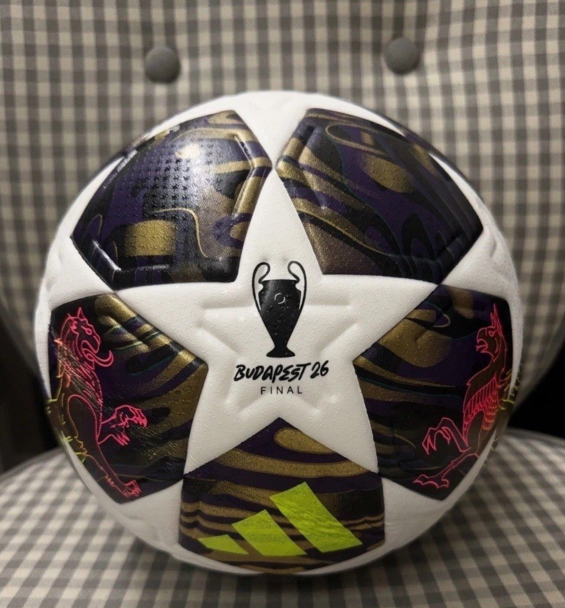 adidas UCL Final Budapest 2026 PRO Official Match Soccer Ball | eBay