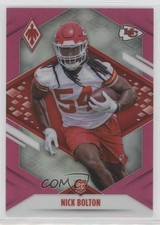 2021 Panini Phoenix Rookie Pink 113/199 Nick Bolton #167 10up