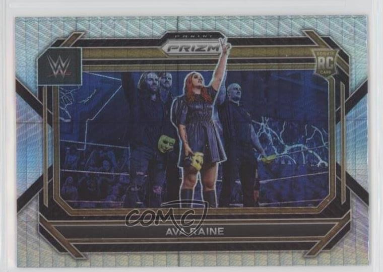 2023 Panini Prizm WWE Hyper Prizm Ava Raine #56 Rookie RC 0z8z