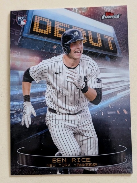 BEN RICE - 2025 Topps Finest Debut - RC Rookie Card #D-8