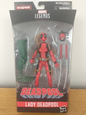 Retired 2017 Marvel Lady Deadpool & Headpool 6 in. Action Figure E2923 NEW: Read