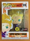 FUNKO POP! Super Saiyan 2 Gohan #518 GLOWS IN THE DARK Gamestop DRAGON BALL Z