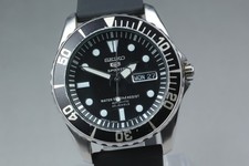 [EXC+5] Seiko 5 Sports SNZF17 7S36-03C0 Men's Black Dial AT Watch from JAPAN