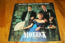MAVERICK 2-Laserdisc LD SET BRAND NEW SEALED WIDESCREEN FORMAT VERY RARE 