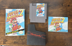 Super Mario Bros 2 Mario Madness (Nintendo,  NES) CIB, Tested