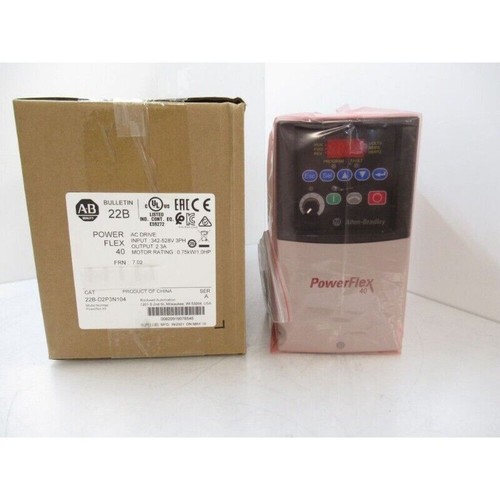 22B-D2P3N104 22BD2P3N104 NEW Allen Bradley PowerFlex 40 AC Drive US Free Tax - Picture 5 of 5