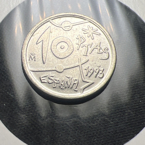 1993 Spain 10 Pesetas 100th Anniversary Birth Of Joan Miro X1794