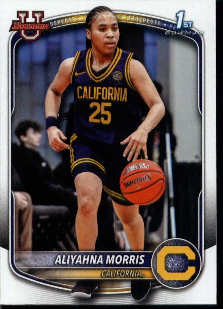 2025-26 Bowman #BPP-76 Aliyahna Morris Prospects