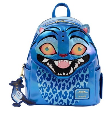 KPop Demon Hunters Exclusive Derpy Cosplay Light-Up Glow Mini Backpack NWT Loungefly KPop Demon Hunters Derpy Tiger LightUp Mini  main image 4