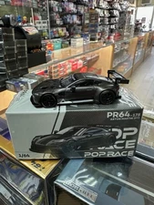 ASTON MARTIN GT3 CARBON EDITION 1/64 DIECAST CAR MODEL BY POP RACE PR640178