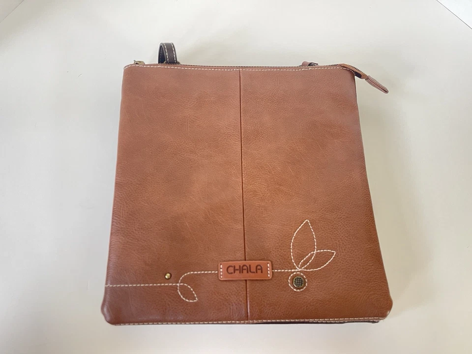 Bolso Mensajero/Cartera Girasol Chala Criss Excelente Estado Foto 2 de 2