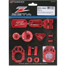 ZETA BILLET KIT ROT HONDA CRF 450 R RX 2021 - 2022 BLING SET ABDECKUNGEN KAPPEN 450R MX