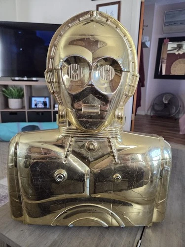 Kenner Star Wars C3-PO Carrying Case 1985 1 Broken Fastner With Tabs