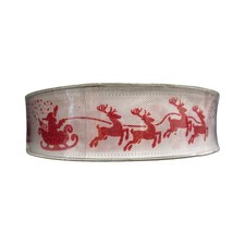 Member's Mark Wired Edge Premium Holiday Ribbon, 1.5" Wide x 50 Yards
