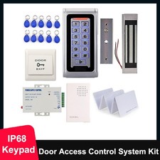 600lbs Electric Magnetic RFID Card Access Controller System Kit Keypad Door Lock
