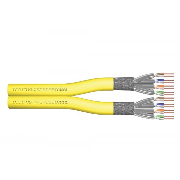 Digitus Cavo di installazione CAT 7A S/FTP, 500 m, duplex, B2ca (DIGITUS Verlege
